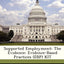 Supported Employment: The Evidence: Evidence-Based Practices (Ebp) Kit