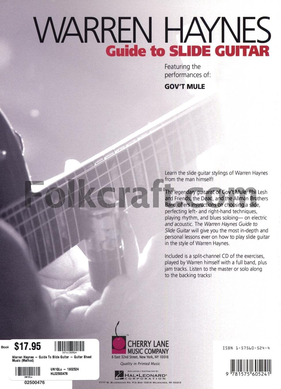 Warren Haynes - Guide to Slide Guitar