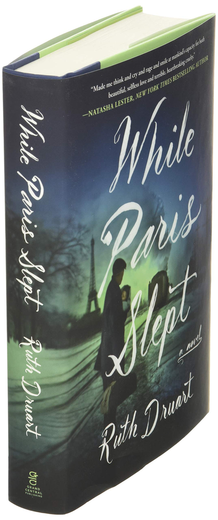 While Paris Slept: A Novel — back cover