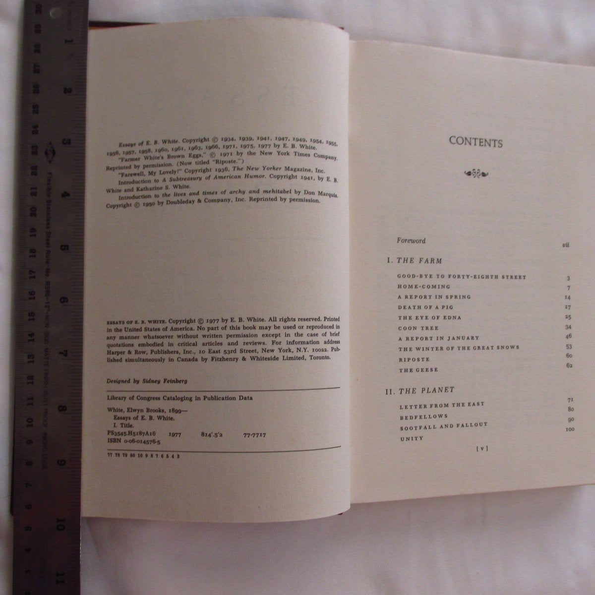 Essays of E.B. White by White, E.B.