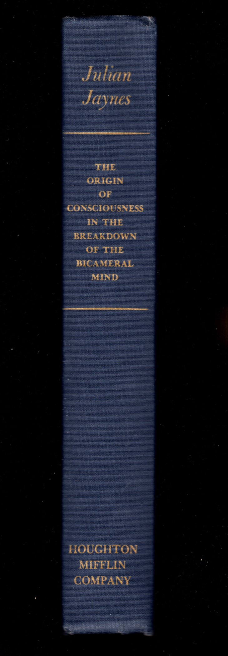 The Origin of Consciousness in the Breakdown of the Bicamera