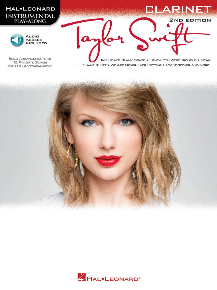 Taylor Swift - Clarinet Play-Along Book/Online Audio (Instrumental Play-Along)