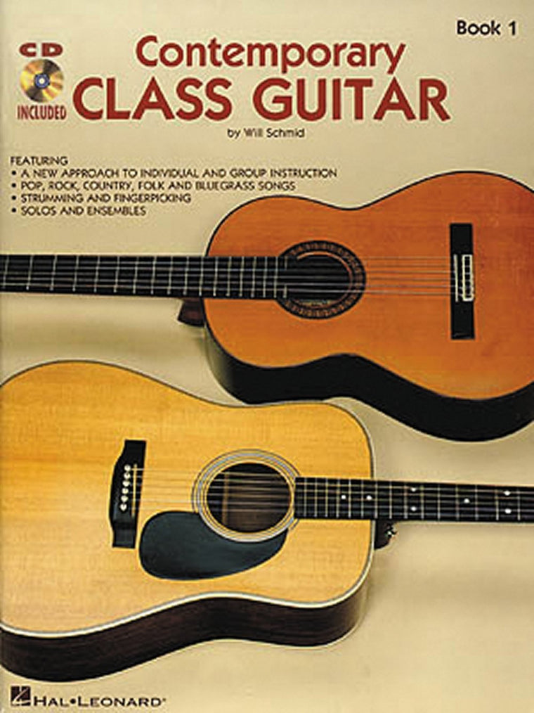 Contemporary Class Guitar Book 1 — back cover