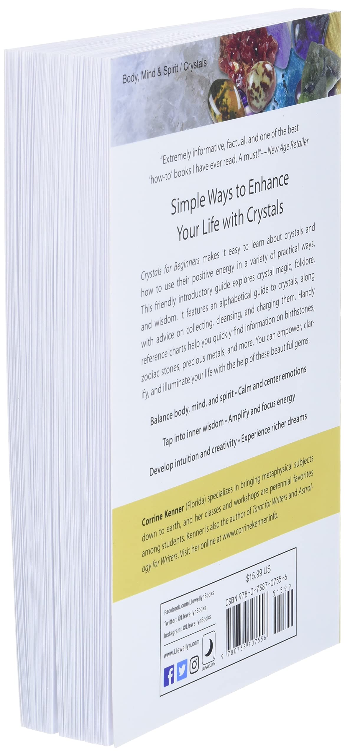 Crystals for Beginners: A Guide to Collecting & Using Stones & Crystals (For Beginners (Llewellyn's))
