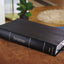NIV, Thompson Chain-Reference Bible, Large Print, Bonded Leather, Black, Thumb Indexed, Red Letter, Comfort Print