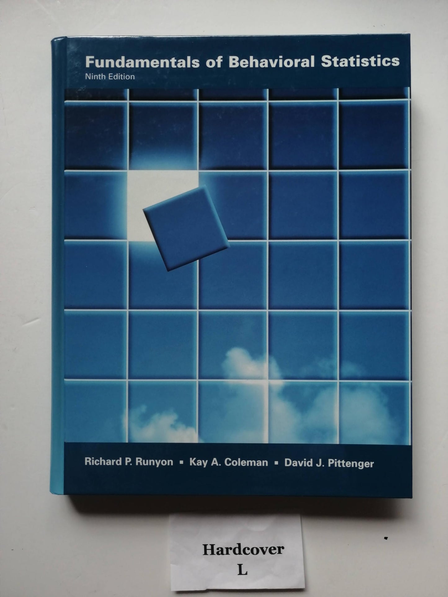 Fundamentals of Behavioral Statistics by Runyon,Richard