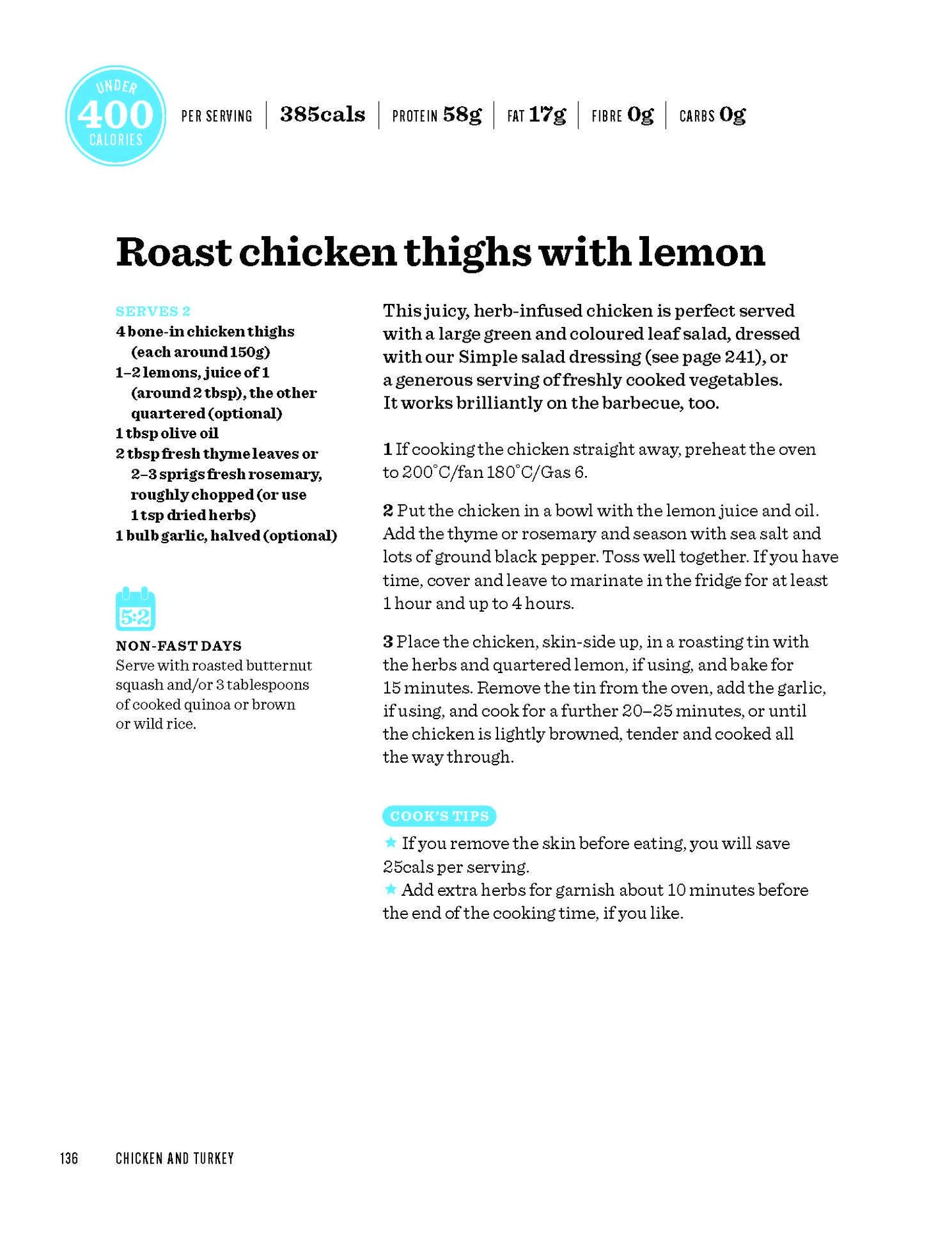 Fast 800 Recipe Book