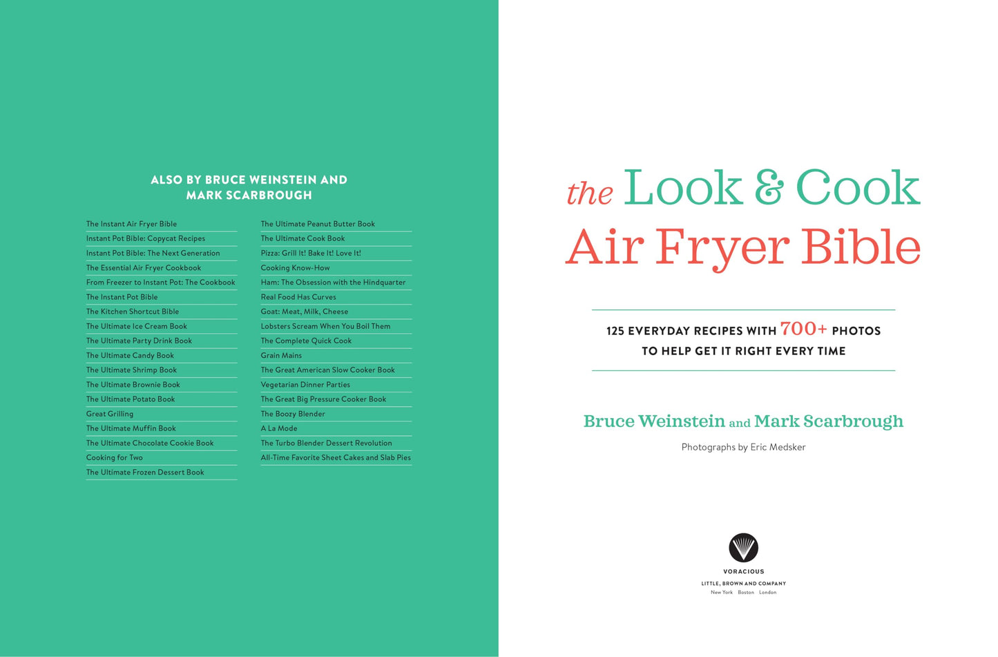 The Look and Cook Air Fryer Bible: 125 Everyday Recipes with 700+ Photos to Help Get It Right Every Time