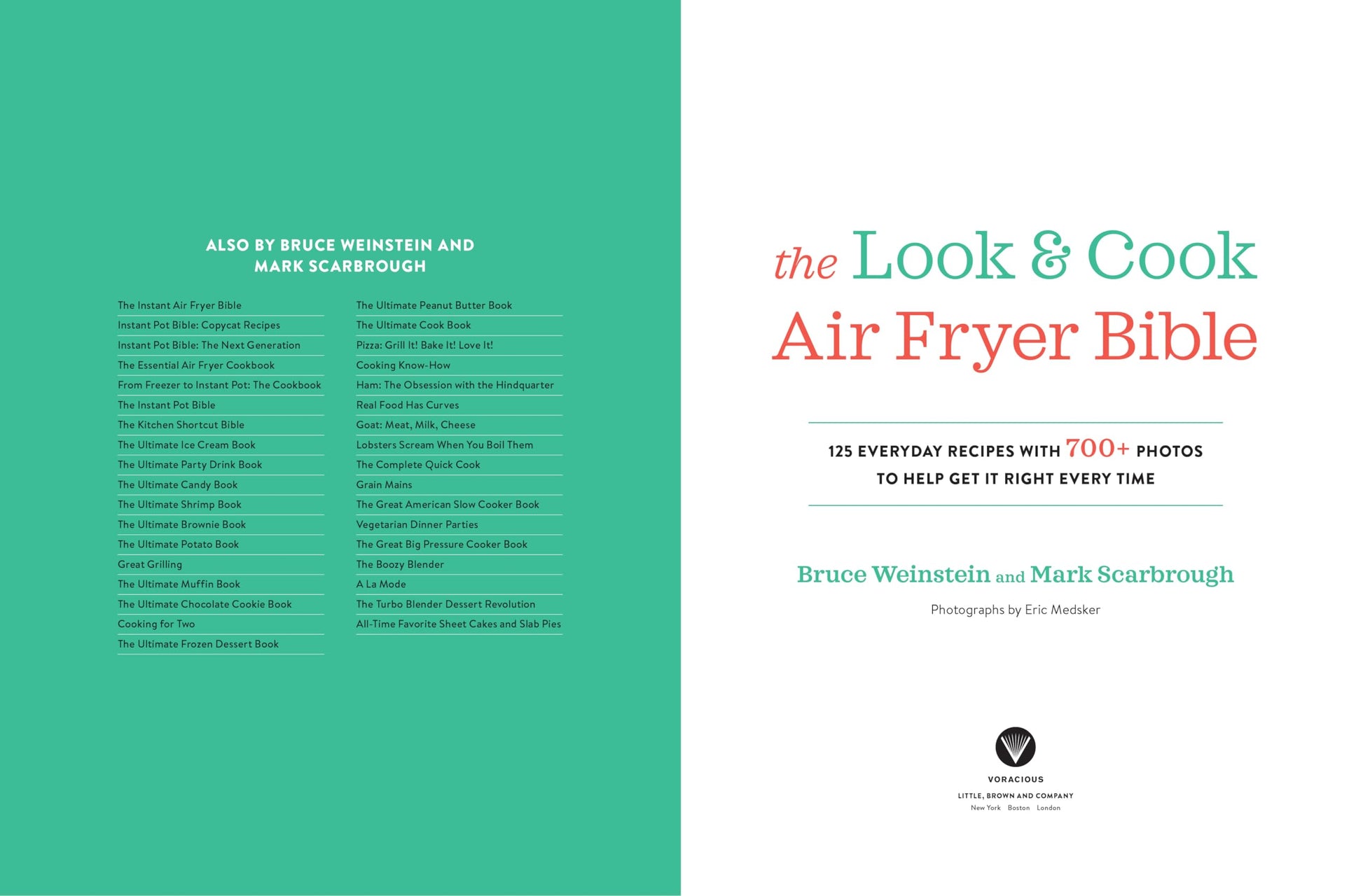 The Look and Cook Air Fryer Bible: 125 Everyday Recipes with 700+ Photos to Help Get It Right Every Time