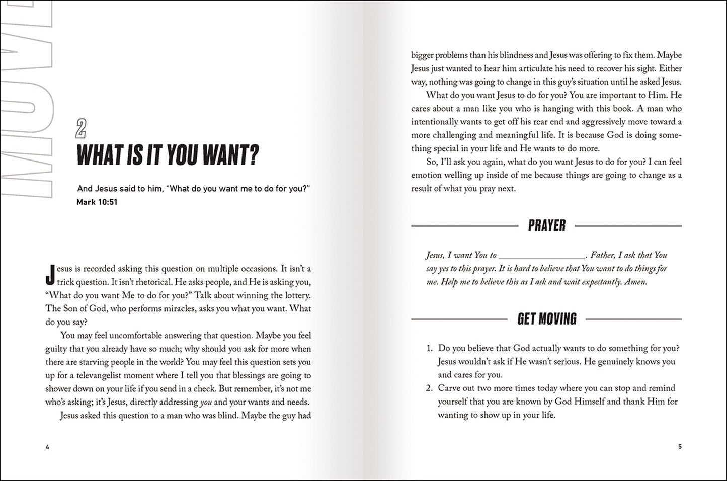 Move Devotional: A Guide for Men to Get Up and Go Forward