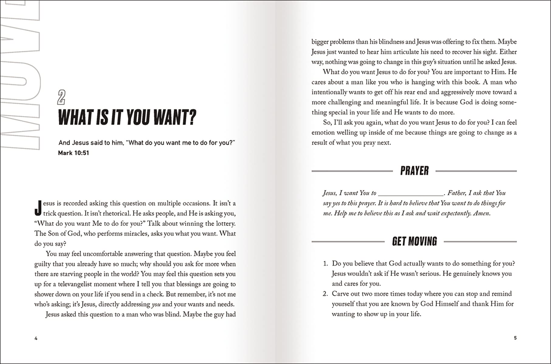 Move Devotional: A Guide for Men to Get Up and Go Forward