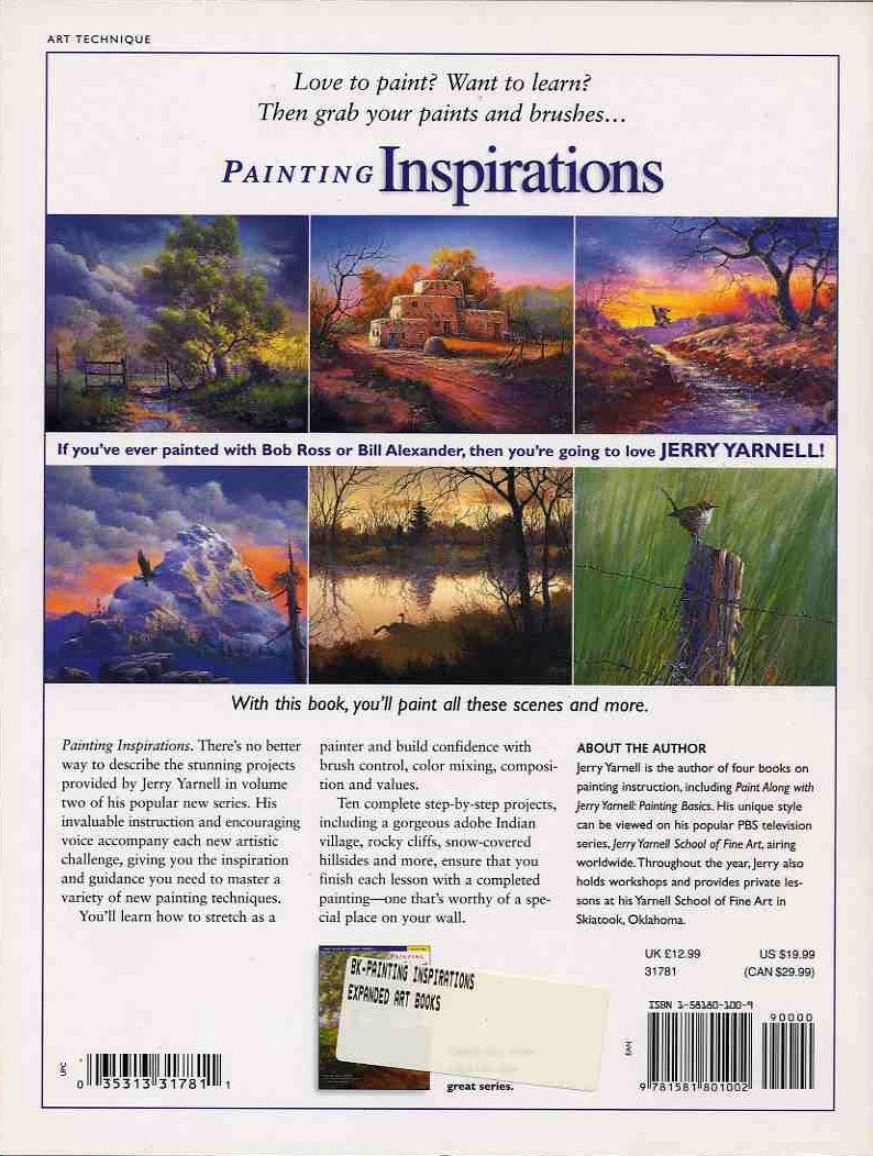 Paint Along with Jerry Yarnell Volume Two - Painting Inspirations