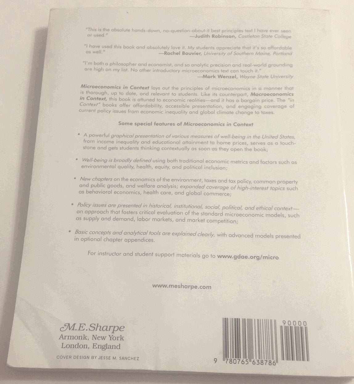 Microeconomics in Context, 3rd Edition