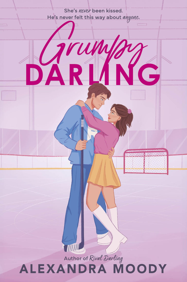 Grumpy Darling: A Heartwarming YA Wholesome Slow-Burn Romance with First Kisses, Hockey, and a Happily Ever After (The Darling Devils, 2)