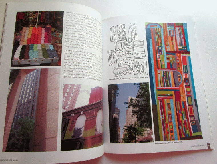 Intuitive Color & Design: Adventures in Art Quilting by Well