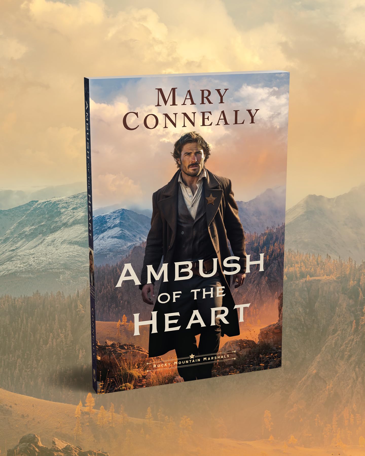 Ambush of the Heart: A Historical Frontier Western Romance with US Marshals set in the Rocky Mountains (Rocky Mountain Marshals)