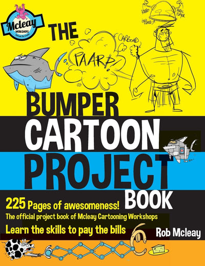 The Bumper Cartoon Project Book: Of Epic Awesomeness!