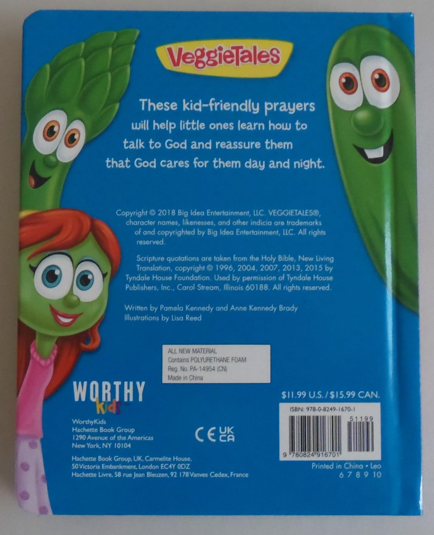 Very Veggie Bedtime Prayers (VeggieTales)