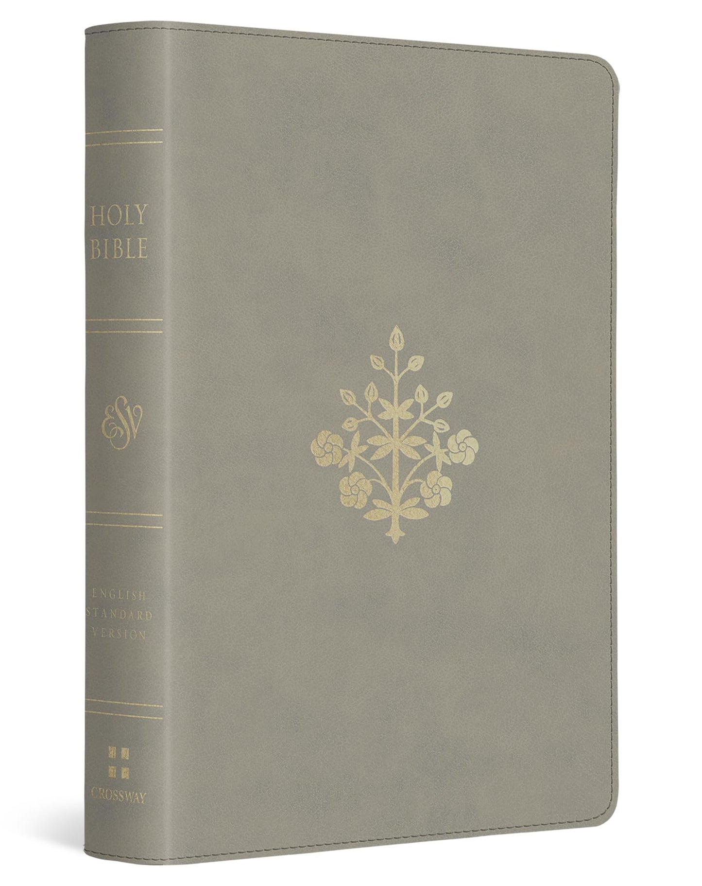 ESV Large Print Compact Bible, Red Letter (TruTone, Stone, Branch Design): Holy Bible, English Standard Version