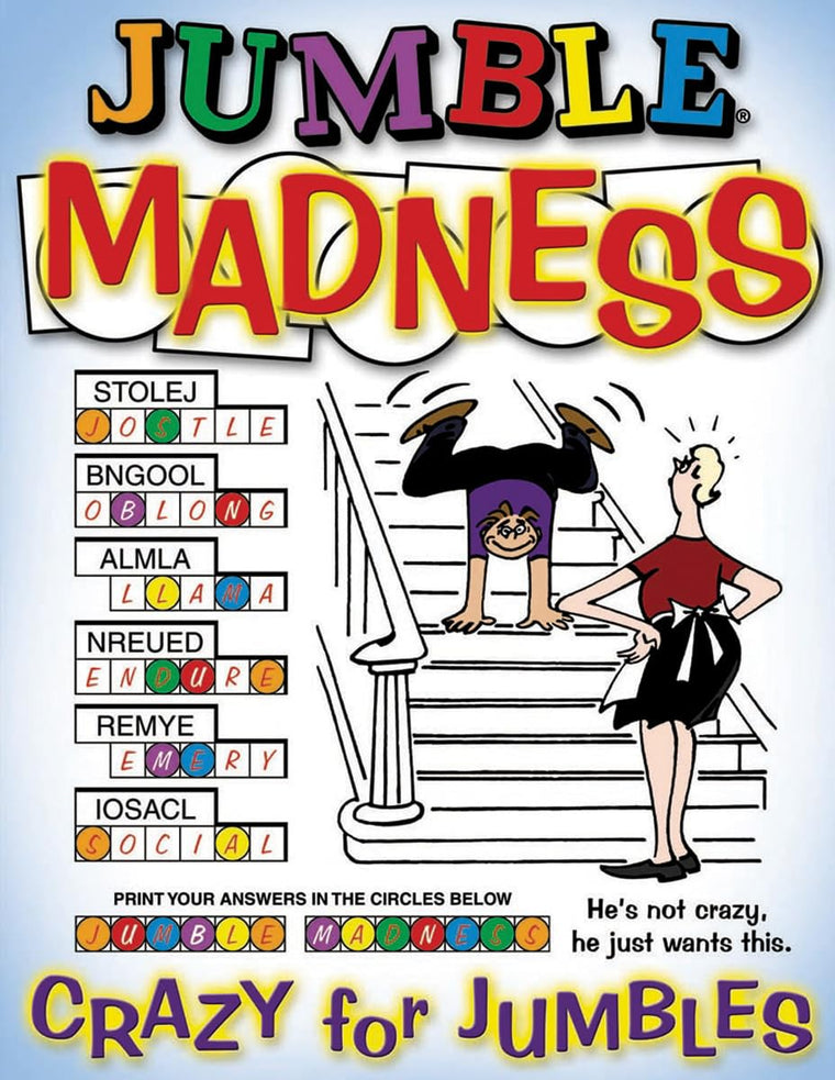 Jumble Madness: Crazy for Jumbles