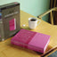 NIV, Super Giant Print Reference Bible (Font Size: 16.5-point), Leathersoft, Pink, Red Letter, Comfort Print