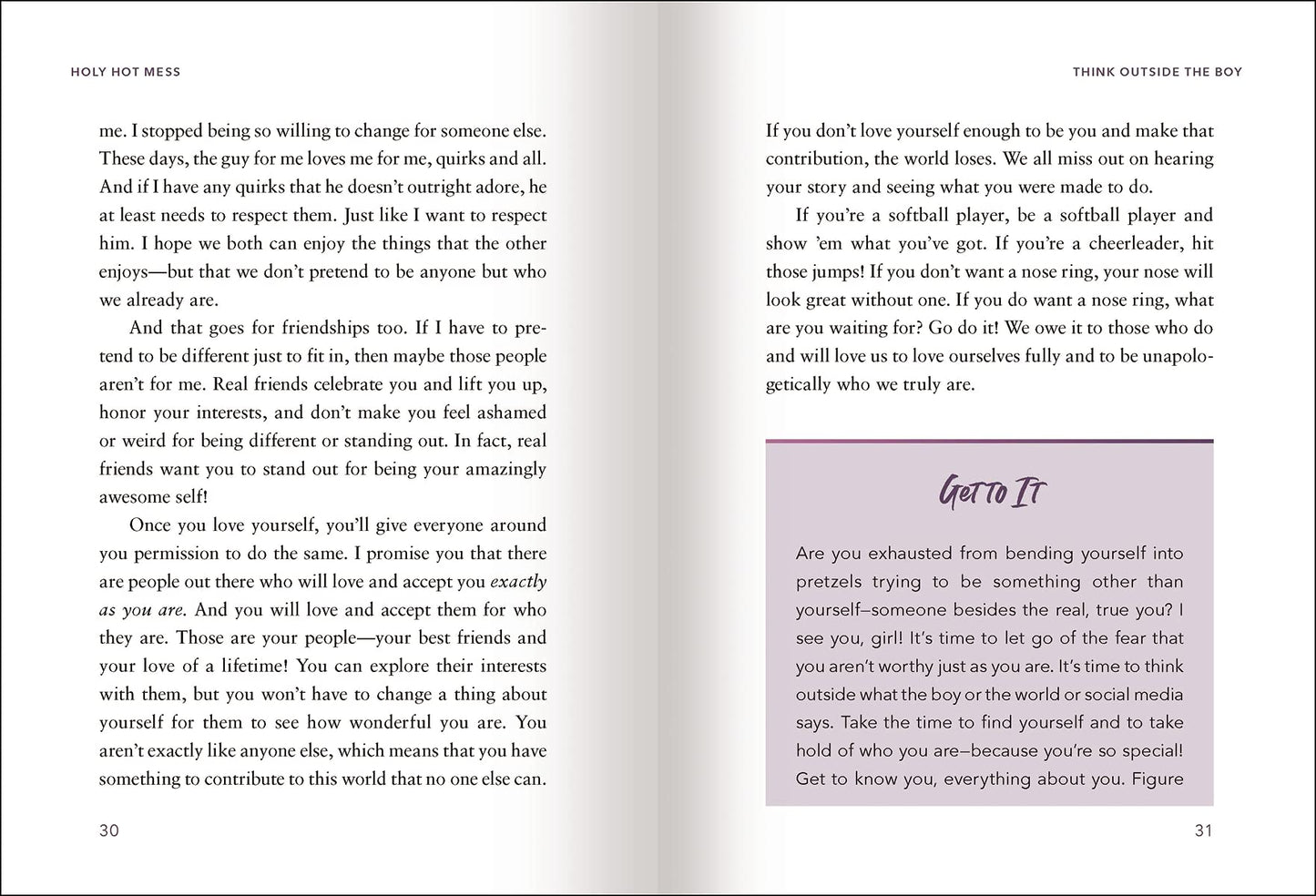 Getting Good at Being You: Learning to Love Who God Made You to Be