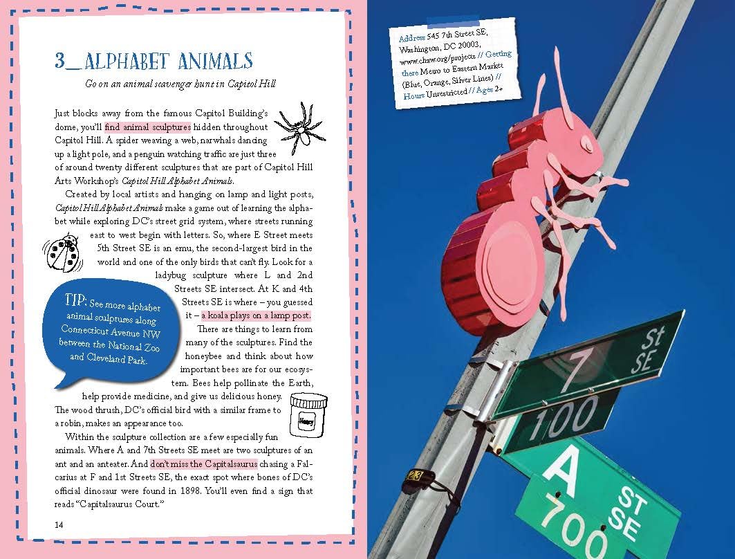 111 Places for Kids in Washington, DC That You Must Not Miss (111 Places/Shops)