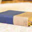 NIV Study Bible, Fully Revised Edition (Study Deeply. Believe Wholeheartedly.), Leathersoft, Navy/Tan, Red Letter, Thumb Indexed, Comfort Print