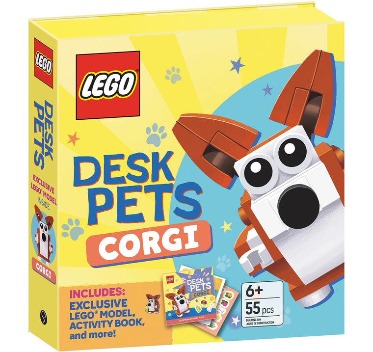 LEGO Books. Desk Pets: Corgi