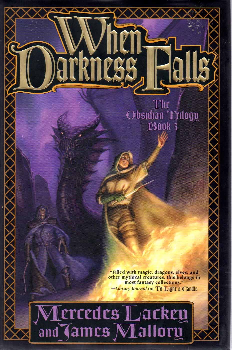 When Darkness Falls (The Obsidian Trilogy, Book 3)