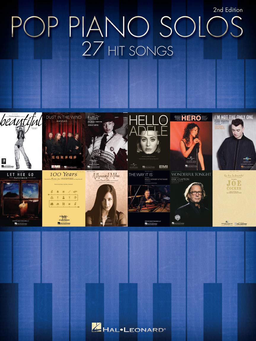 Pop Piano Solos: 27 Hit Songs