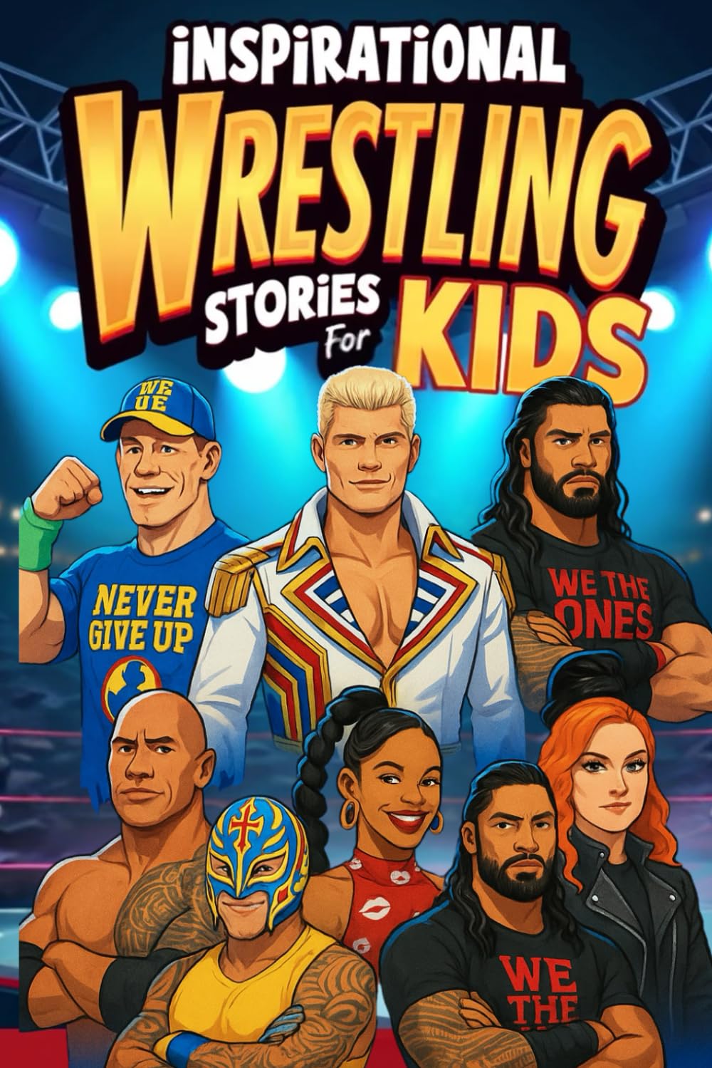 Inspiring Wrestling Stories For Kids: Amazing Tales of Courage, Perseverance, and Champions Who Never Gave Up