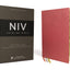 NIV, Thinline Bible, Premium Goatskin Leather, Coral, Premier Collection, Black Letter, Gauffered Edges, Comfort Print