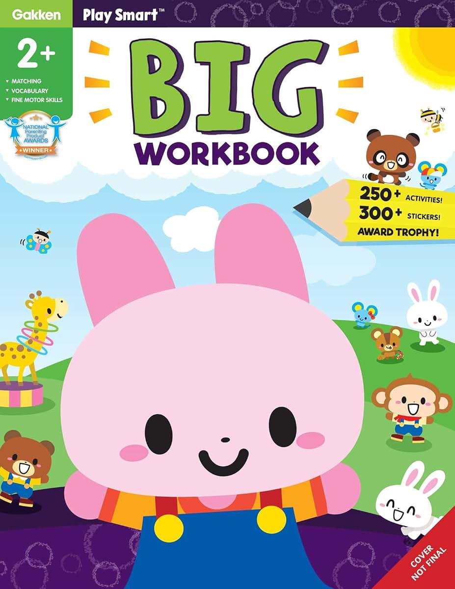 Play Smart Big Kindergarten Workbook: 256 Pages, Ages 5 to 6