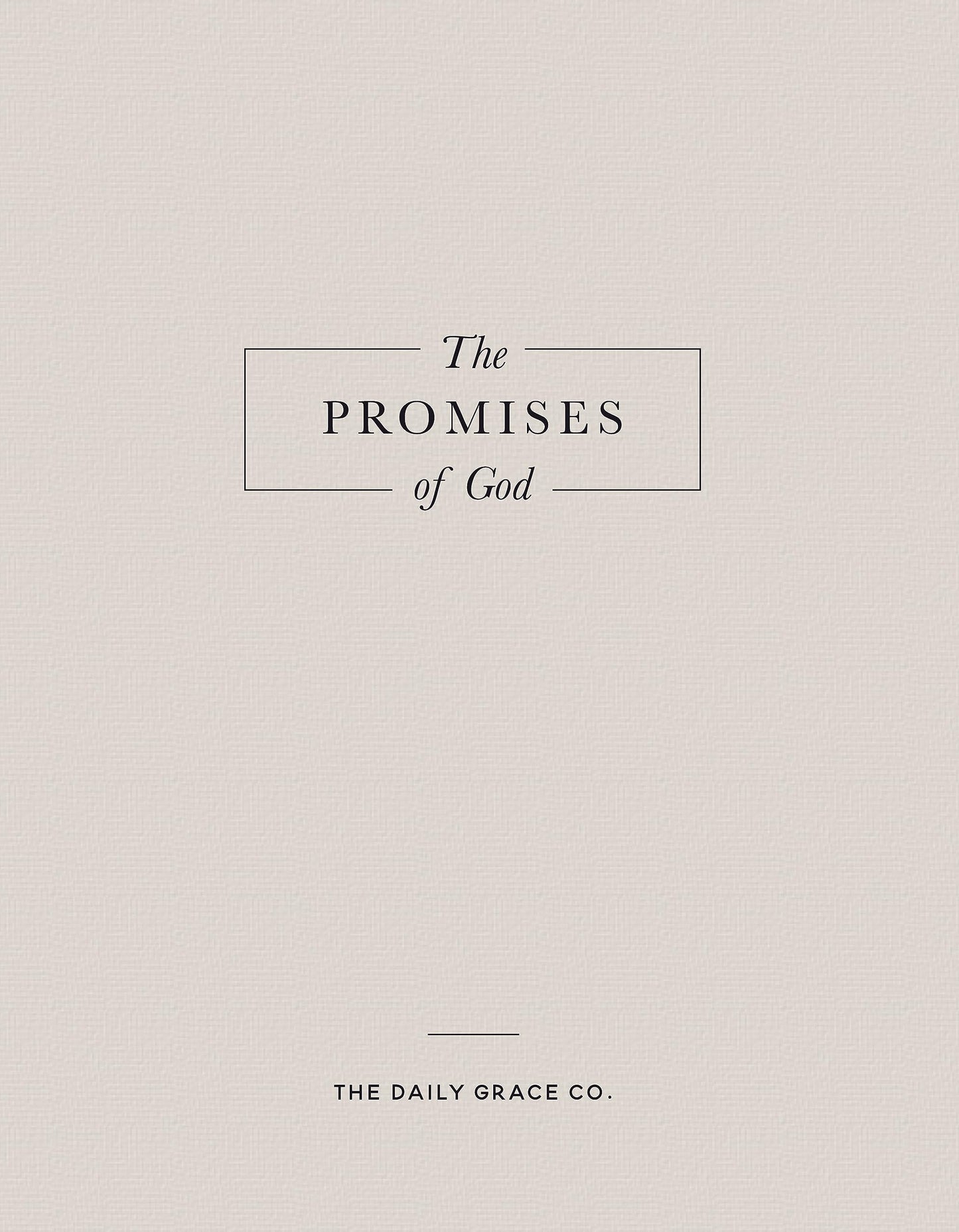 The Promises of God