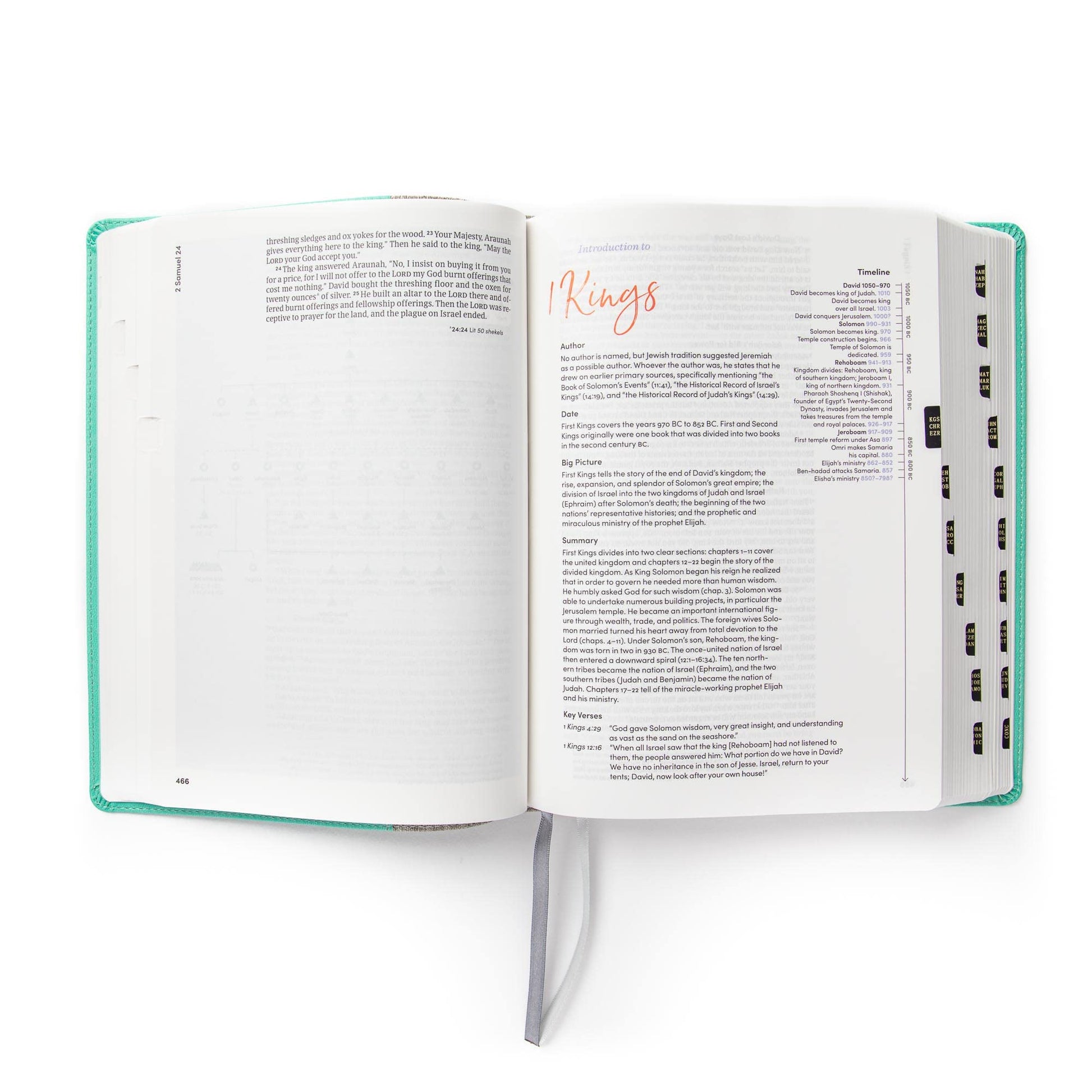 CSB Lifeway Women's Bible, Gray/Mint LeatherTouch, Indexed, Black Letter, Single-Column, Wide-Margins, Devotions, Articles, Word Studies, Character Profiles, Easy-to-Read Bible Serif Type