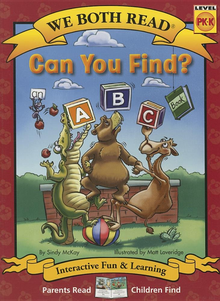 We Both Read-Can You Find? (an ABC Book) (Pb) - Nonfiction