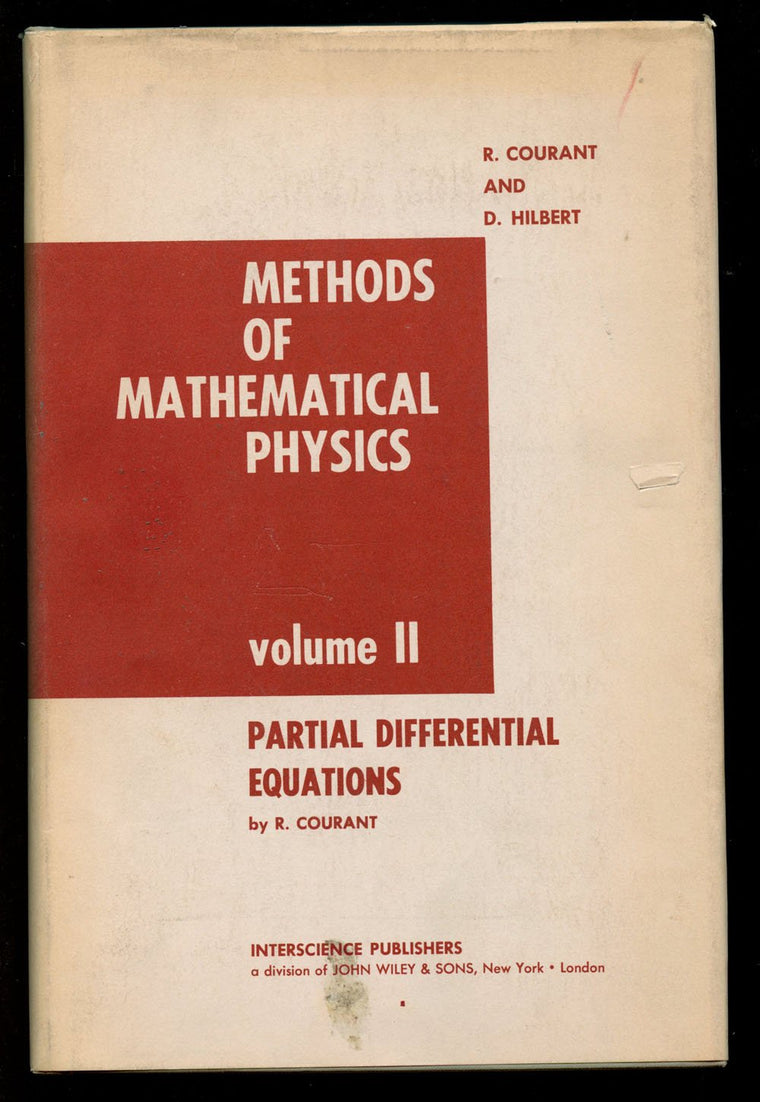 Methods of Mathematical Physics. Volume 2: Partial Differential Equations (v. 2)