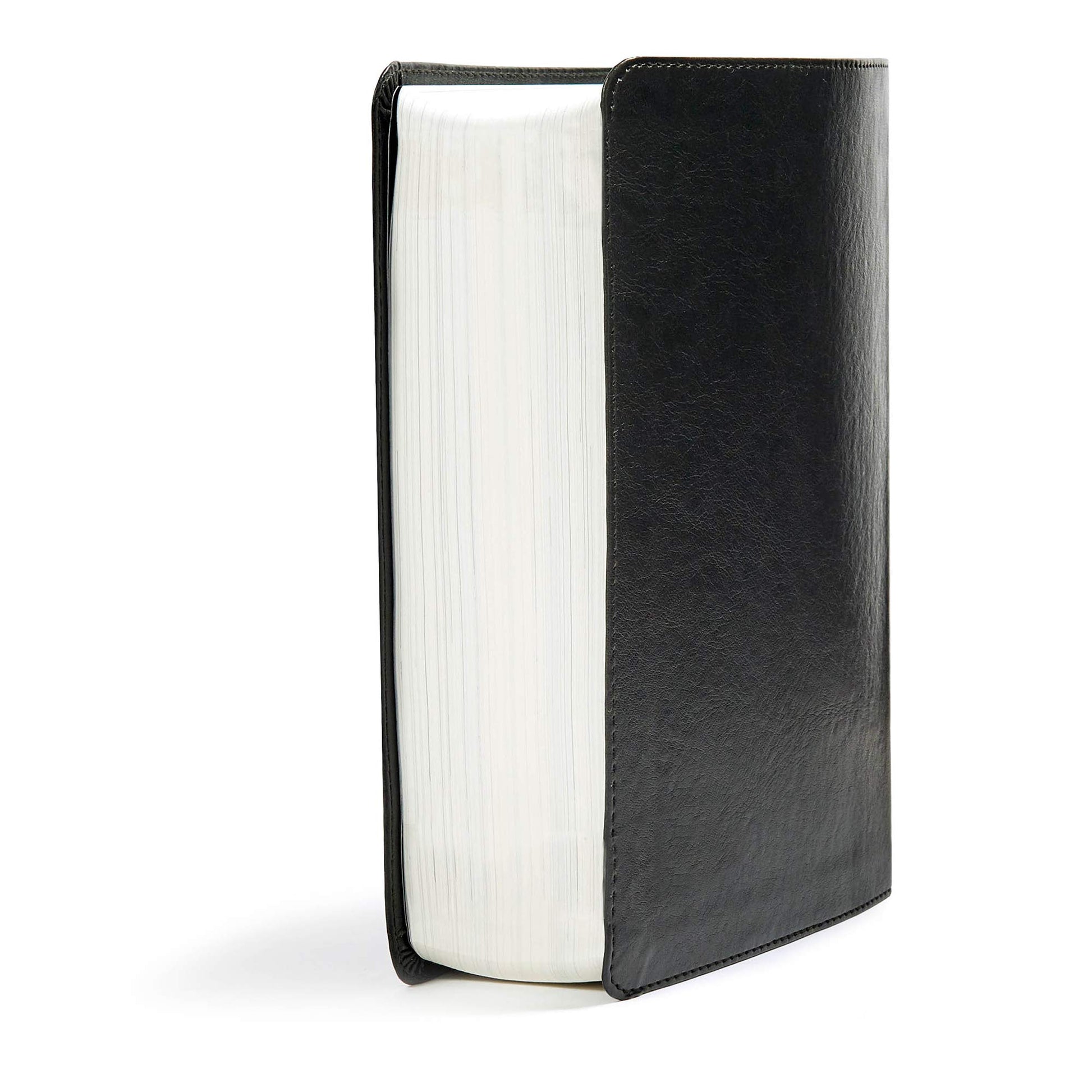 CSB He Reads Truth Bible, Black LeatherTouch, Black Letter, Wide Margins, Journaling Space, Illustrations, Reading Plans, Single-Column, Easy-to-Read Bible Serif Type