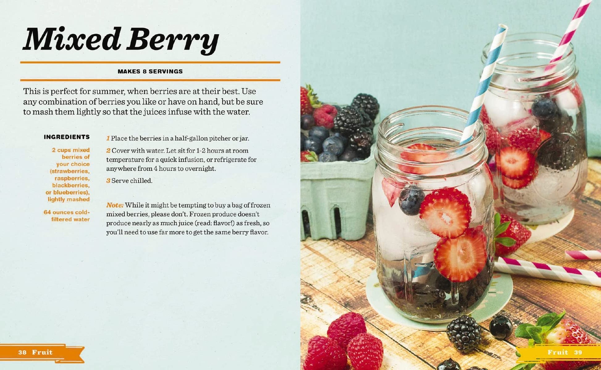 Infused Water and Ice: Pump Up Your Agua with Over 100 Recipes! (The Art of Entertaining)