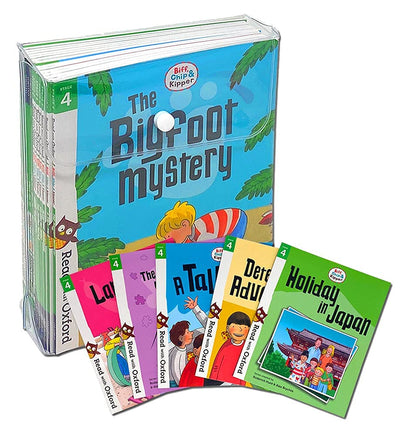 Biff, Chip and Kipper Stage 4 Read with Oxford: 5: 16 Books Collection Set