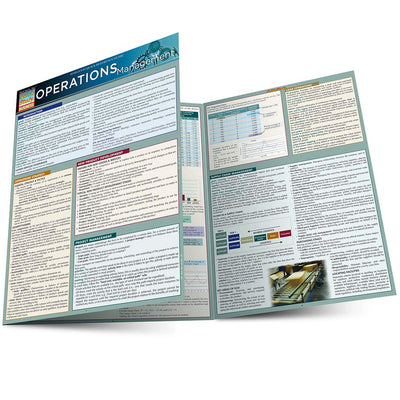 Operations Management QuickStudy Laminated Reference Guide (QuickStudy Business)