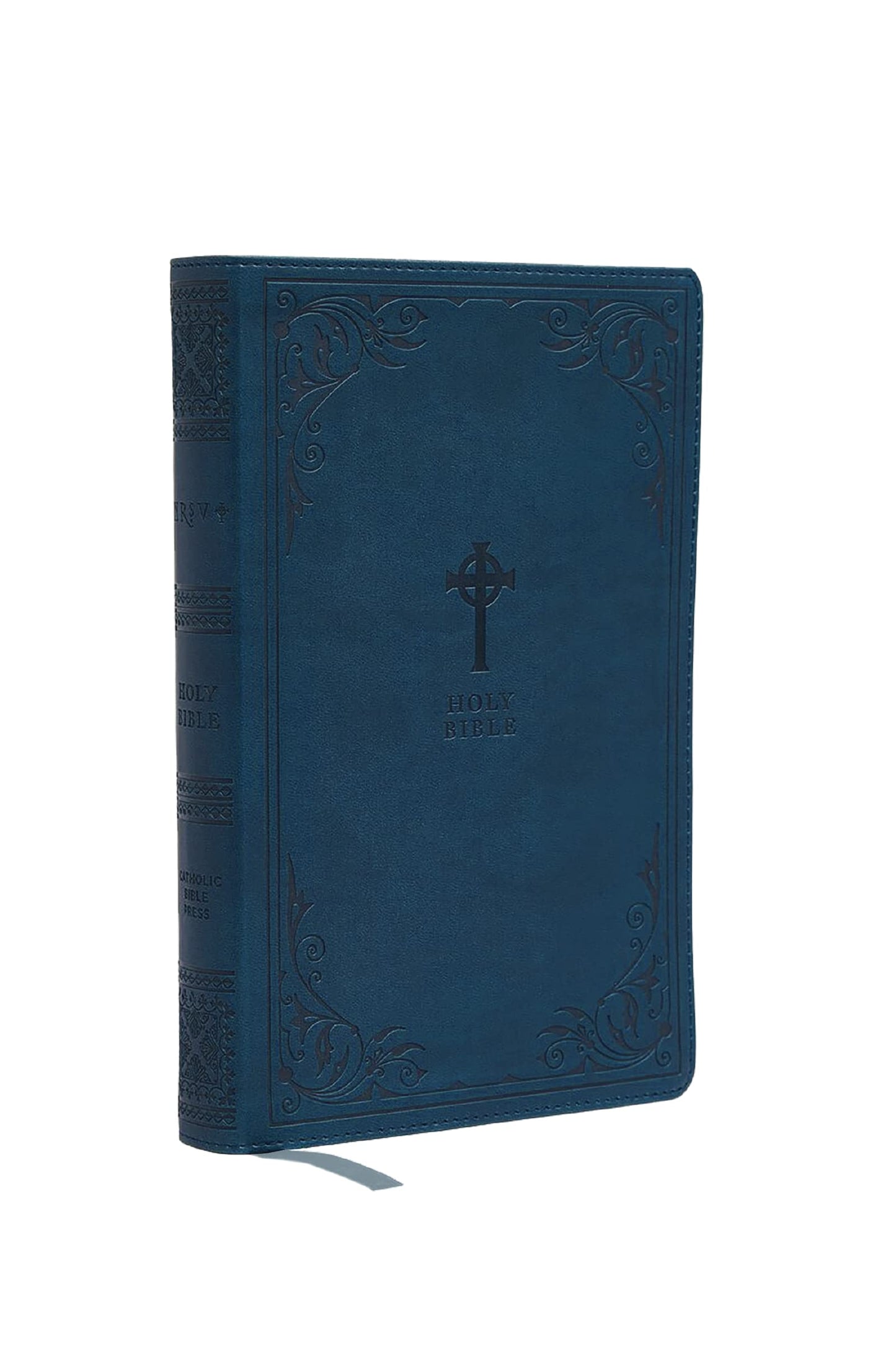 NRSV Catholic Edition Gift Bible, Teal Leathersoft (Comfort