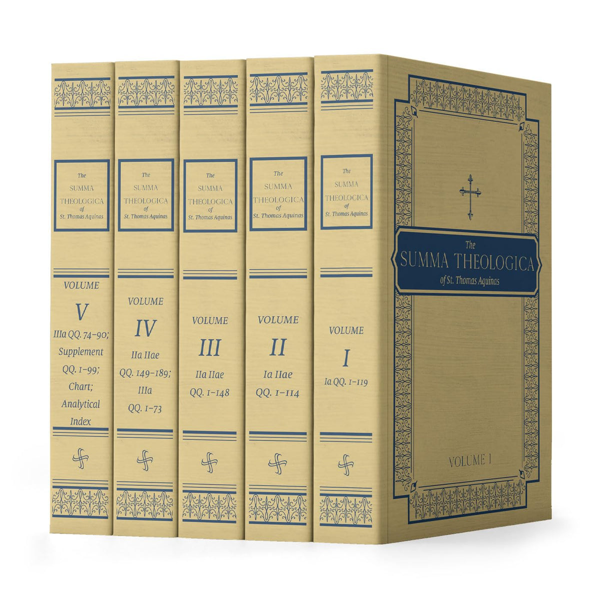 St. Thomas Aquinas Summa Theologica (5 volume set)