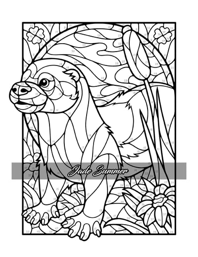 Color by Number Animals: Adult Coloring Book with Cats, Dogs, Birds, Butterflies, Horses, Sloths, and Many More for Stress Relief and Relaxation (Color by Number Coloring Books)