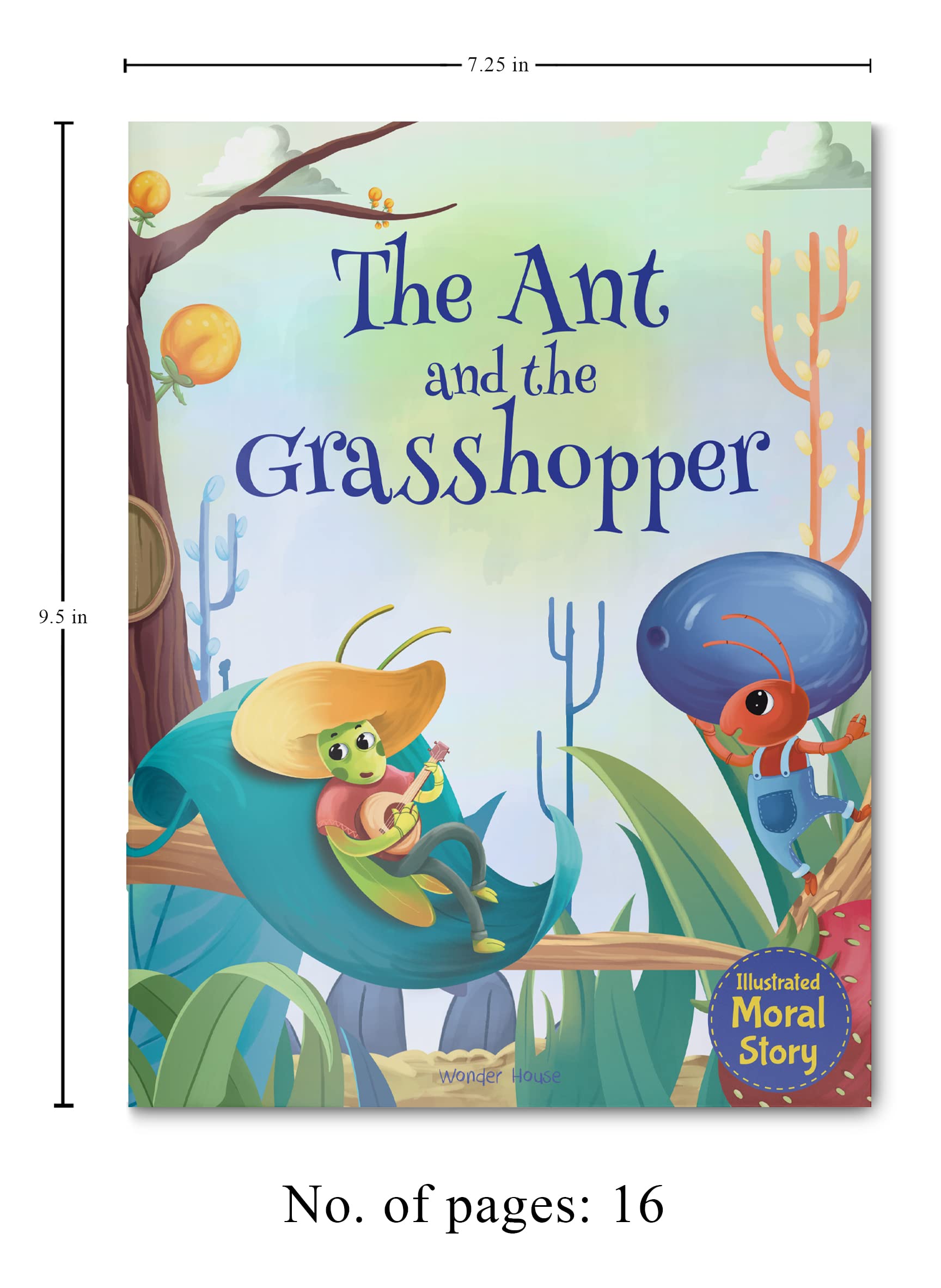 Ant and the Grasshopper - Illustrated Moral Story for Children, The (Classic Tales From India)