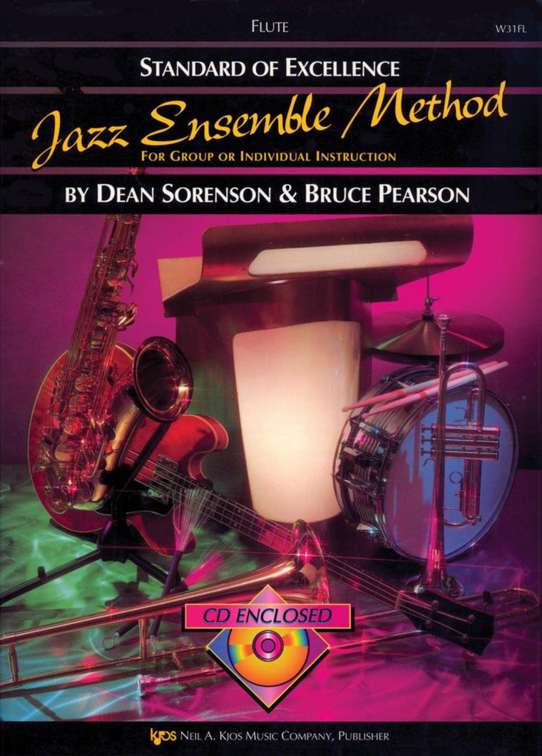 W31FL - Standard of Excellence Jazz Ensemble Method: Flute (Book and Cd Pack)