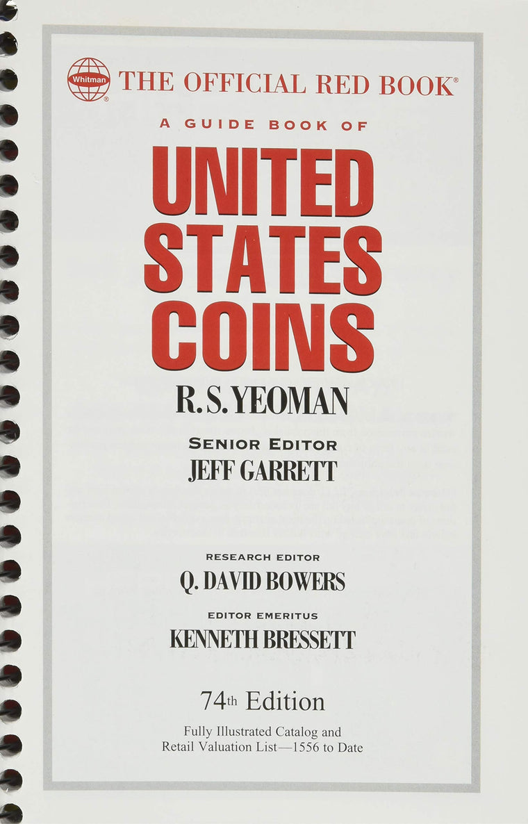 A Guide Book of United States Coins 2021 — back cover