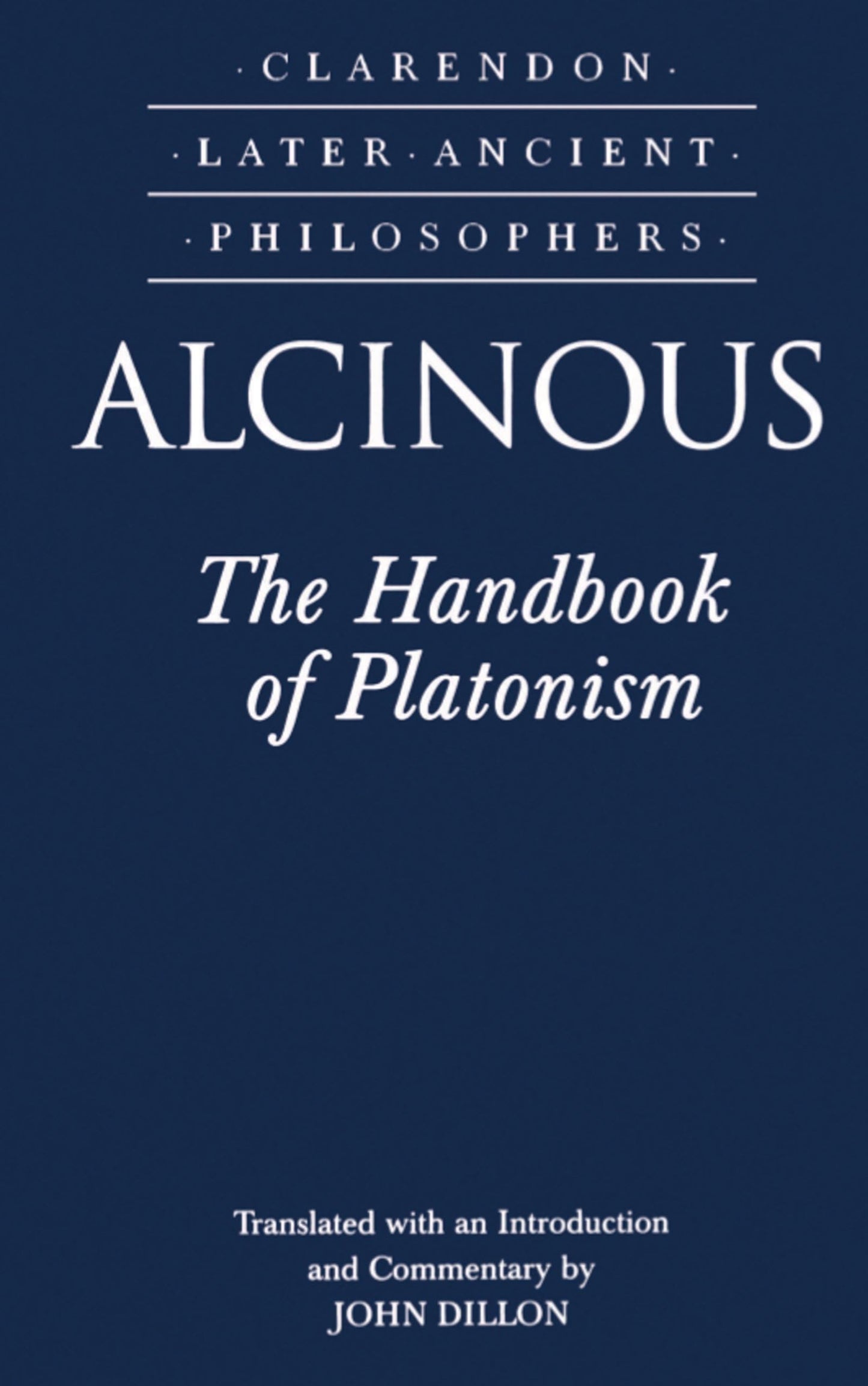 The Handbook of Platonism (Clarendon Later Ancient Philosophers)