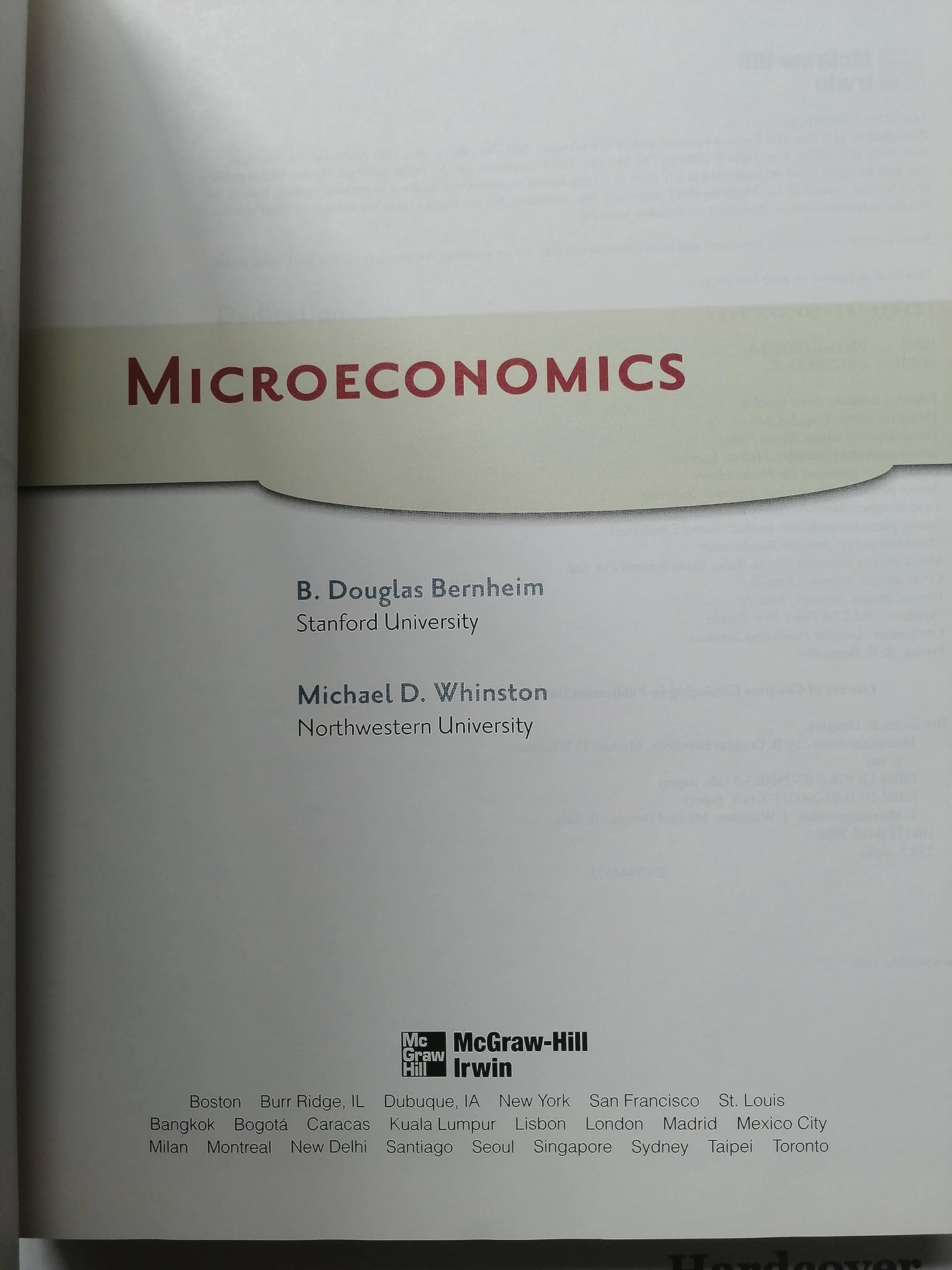 Microeconomics